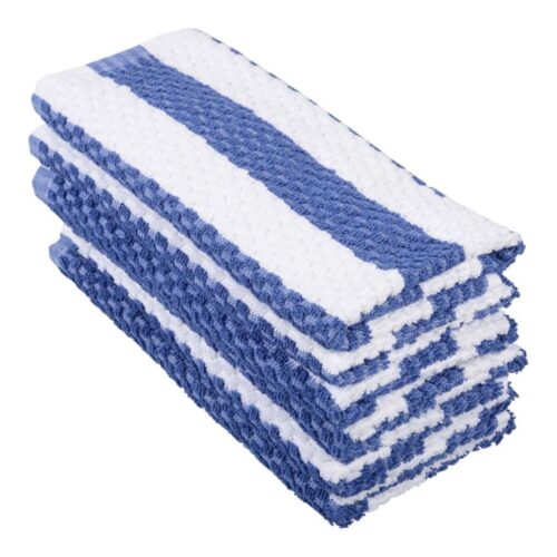 TOWELING BAR SWABS BLUE 38X60CM