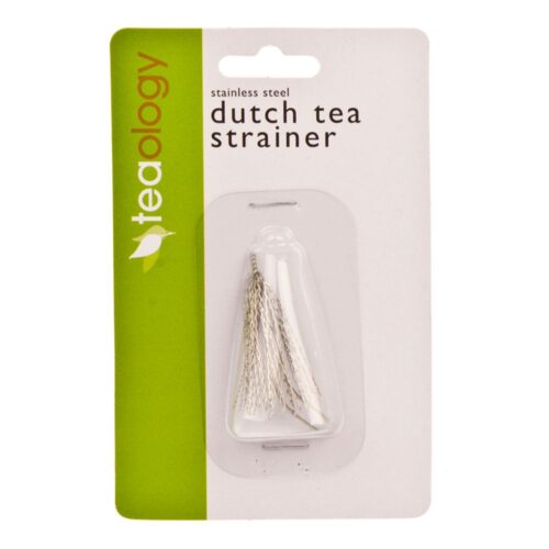 TEAOLOGY STAINLESS STEEL DUTCH TEA STRAINER