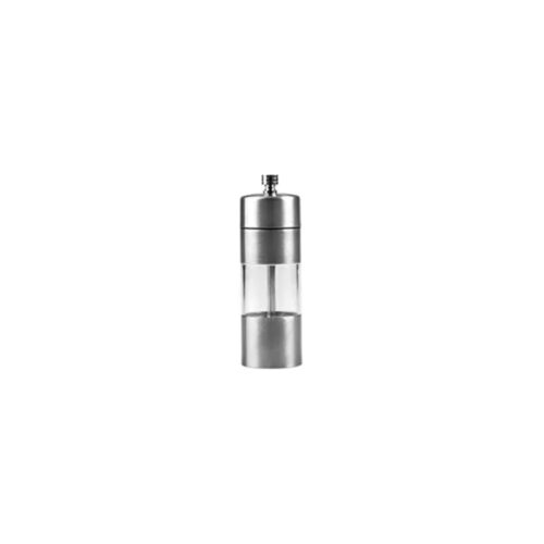 SALT/PEPPER GRINDER S/S & ACRYLIC 130mm MODA Rondo