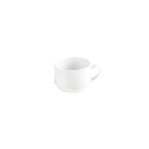 Core White Banquet Coffee Cup Stack 220ml